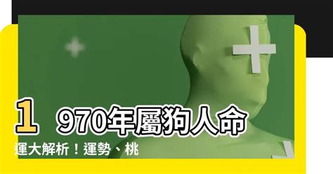 1970屬狗一生運勢|【1970年屬狗】生肖狗2024年運勢：1970年屬狗者全。